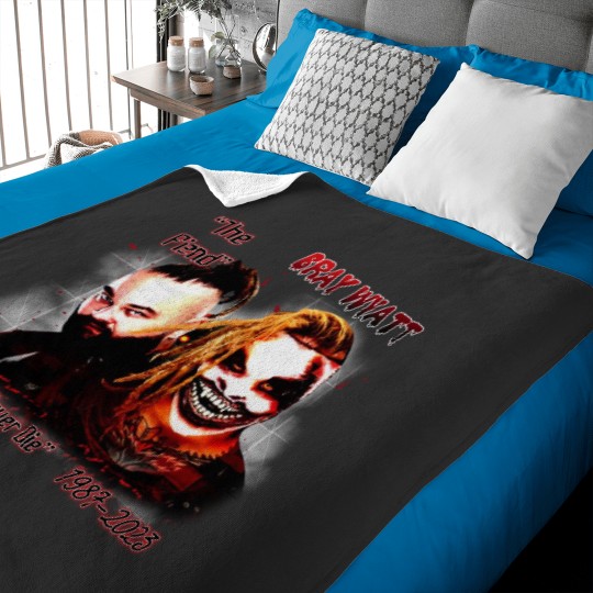 Discover Bray Wyatt Vintage Baby Blankets