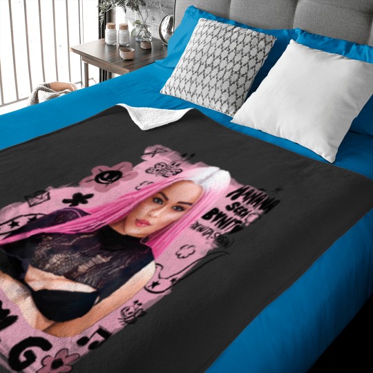 Discover Karol Pink Hair La Bichota, La Bichota Shirt For Fan Baby Blankets