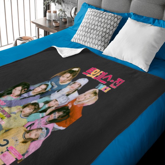 Discover Twice Kpop Vintage Style Baby Blankets