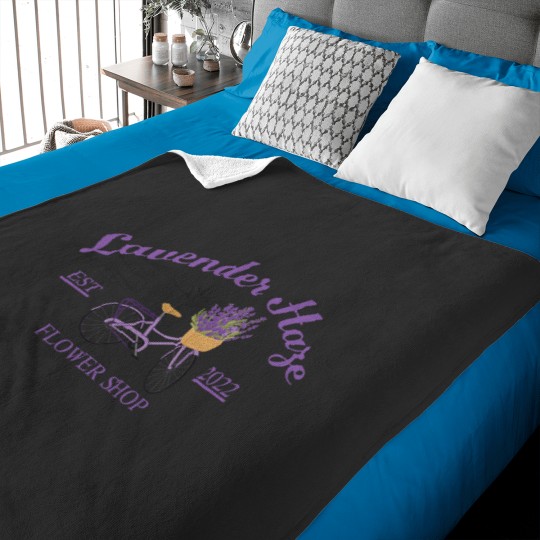 Discover Lavender Haze Embroidered Baby Blankets, Embroidered Crewneck