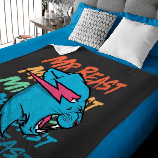 Discover Funny beast gaming Baby Blankets
