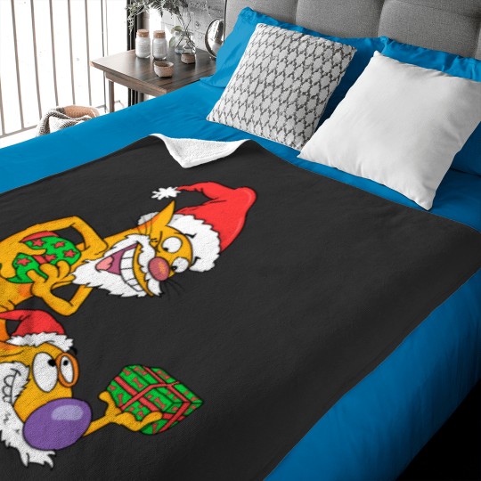 Discover catdog xmas Graphic Baby Blankets