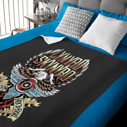Discover Lynyrd Skynyrd Music Baby Blankets, Rock Band Music Baby Blankets