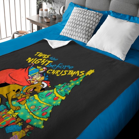 Discover Scooby Doo The Night Before Christmas Baby Blankets
