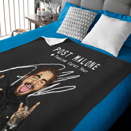 Discover Post Malone 12 Carat Tour Limited Edition Baby Blankets