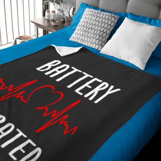 Discover Battery Operated Heartbeat Pace Maker Living With an Implantable Cardioverter Defibrillator Baby Blankets