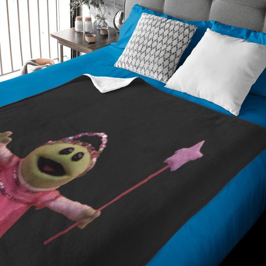Discover Who's that Wonderful Girl Puppet Nanalan Mona Sticker Baby Blankets