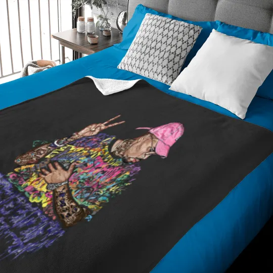 Discover Custom Chris Brown Graphic Baby Blankets /Limited Chris Brown Fan Art Baby Blankets