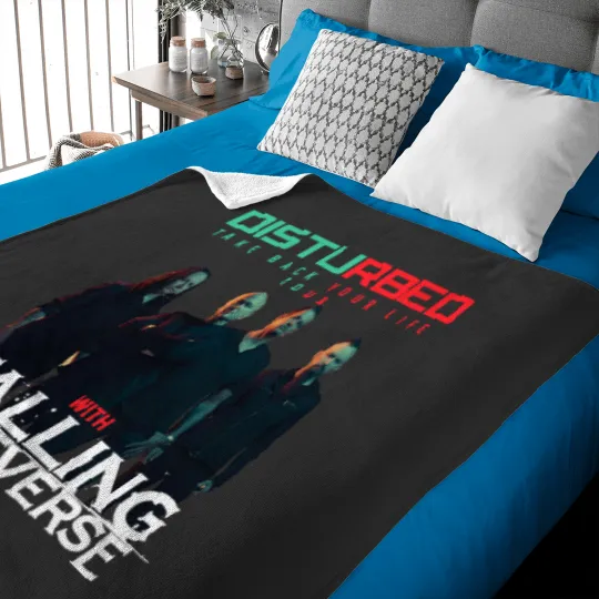Discover Disturbed Band 2024 Tour Unisex Baby Blankets, Disturbed Band Fan Gift Baby Blankets
