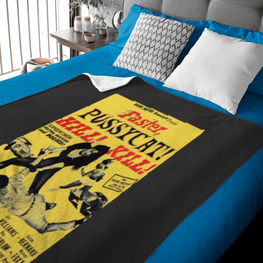 Discover Faster Pussycat Kill Kill 1966 Cult Movie without background Artwork Vintages Tshir T-Shi Baby Blankets