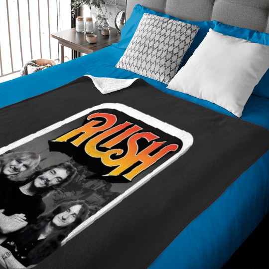 Discover Rush Baby Blankets Rock Concert Baby Blankets Band Logo Anniversary