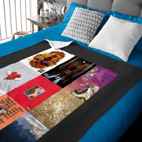 Discover Kanye Albums Baby Blankets