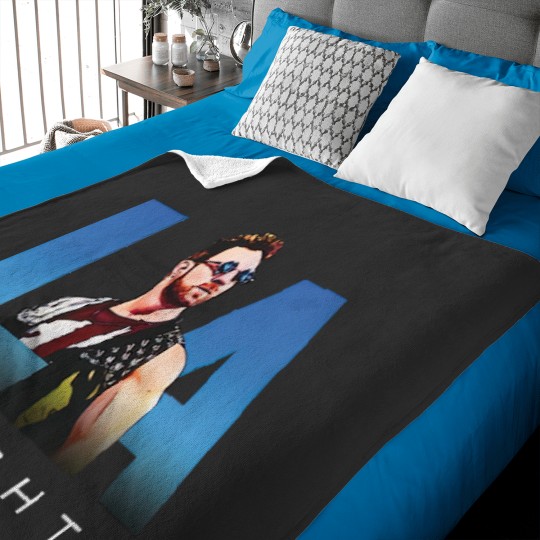 Discover LA KNIGHT Wrestling Baby Blanket