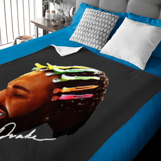 Discover Vintage  Drake For All The Dogs Signature Baby Blankets
