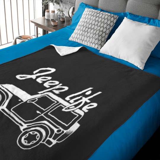 Discover Jeep Life - Jeep - Zip Baby Blankets