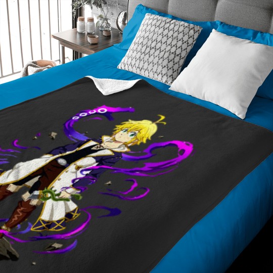 Discover Meliodas Seven Deadly Sins Baby Blankets