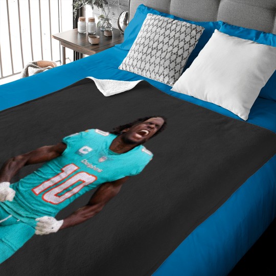 Discover Tyreek Hill Dolphins (7)Tyreek Hill Dolphins (7) Baby Blankets