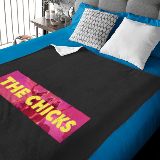 Discover The Chicks Logo Baby Blankets