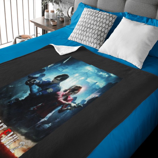 Discover RESIDENT EVIL 2 REMAKE - LEON _amp_ CLAIRE Baby Blankets