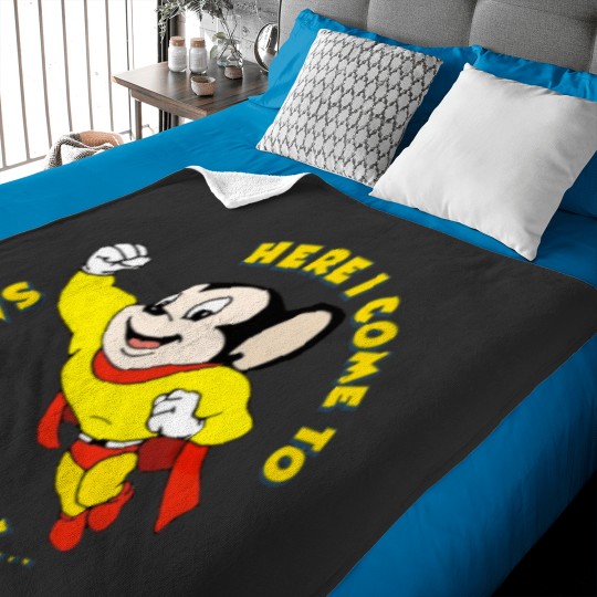 Discover Mighty Mouse Baby Blankets
