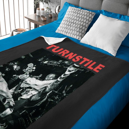 Discover Turnstile-American-Hardcore-Punk-Band Baby Blankets