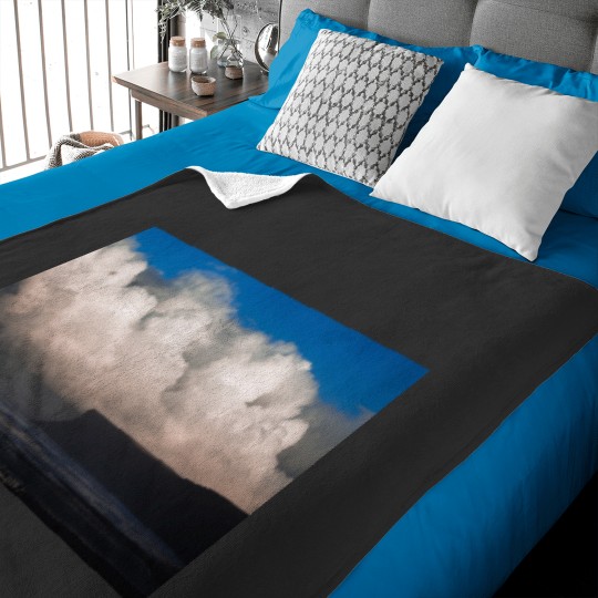 Discover Weather coming in at Saltburn beach Long Baby Blankets
