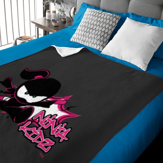 Discover Ninja Kidz Girl Baby Blankets