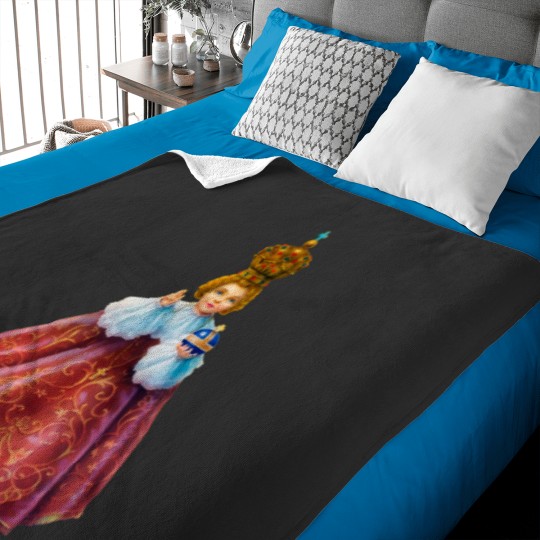 Discover Child Jesus of Prague Baby Blankets