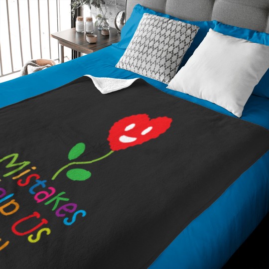 Discover Mistakes Help Us Grow Shirt, Love Yourself Tshirt, I Love Myself , Grow Up Tee, Mistake T-Shi Baby Blankets