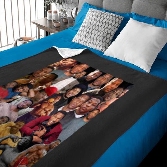Discover Jonathan Majors photo collage Baby Blankets