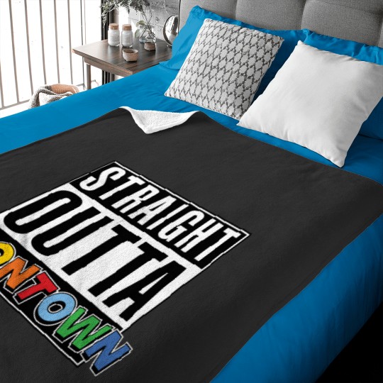 Discover Straight Outta ToontownStraight Outta Toontown Baby Blankets