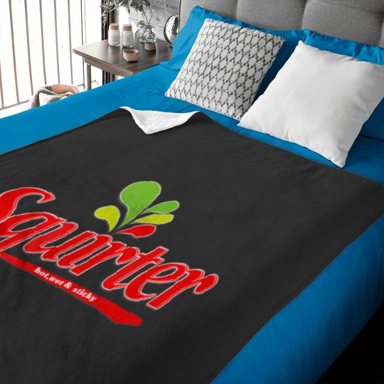 Discover squirter hot wet and sticky women's t Baby Blankets
