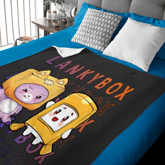 Discover Kids Lankybox Baby Blankets