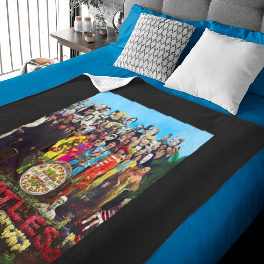 Discover The Beatles1 Sgt Peppers Album Baby Blankets