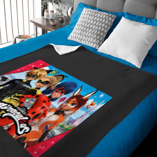 Discover Tales of Ladybug and Cat Noir Baby Blankets