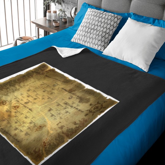Discover Sea of Thieves Map HQ Baby Blankets