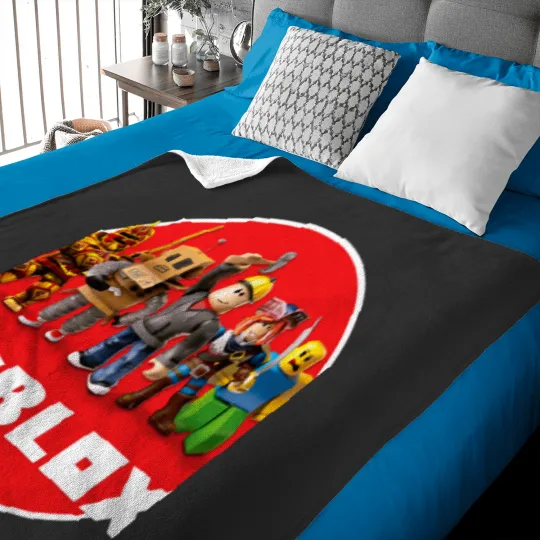 Discover roblox1 all characters,roblox1 logo C Baby Blankets