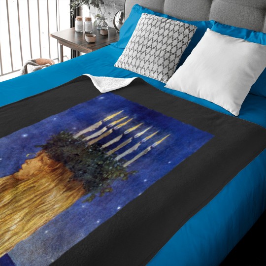 Discover St. Lucia - John Bauer, advent Baby Blankets