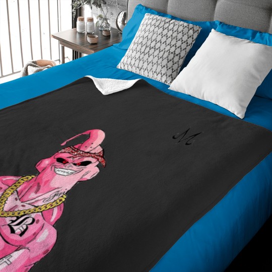 Discover Majin Super Buu Baby Blankets