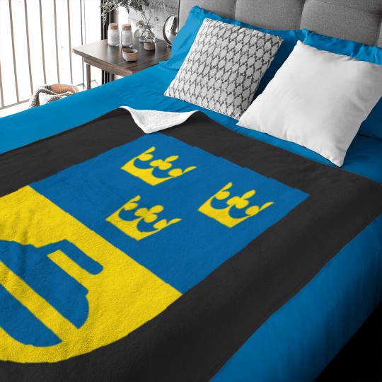 Discover Sweden Curling Baby Blankets