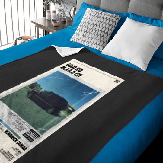 Discover Good Kid Maad City Album - Custom- DecorAlbum CoverPrintWall Art Baby Blankets