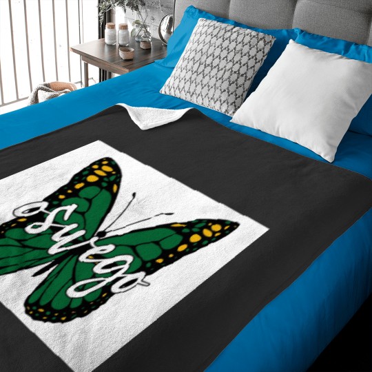 Discover SUNY Oswego Butterfly Baby Blankets