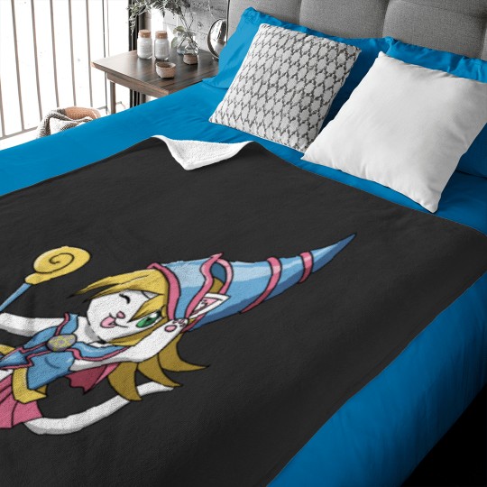 Discover cosplay cat Dark magician girl Baby Blankets