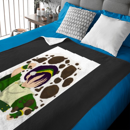 Discover Toph Earthbending Baby Blankets