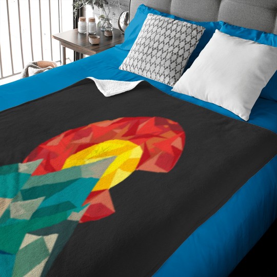 Discover Colorado Geo Baby Blankets