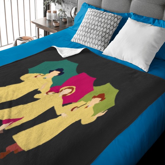 Discover Singing In the Rain Baby Blankets