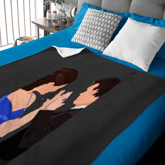 Discover Damon and Elena Baby Blankets