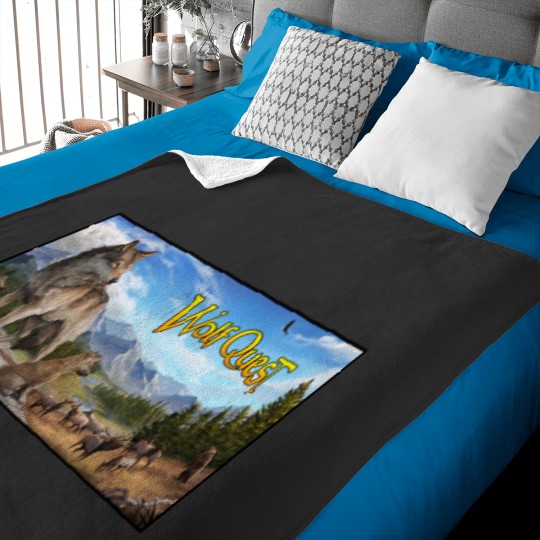 Discover WolfQuest Pastoral Baby Blankets