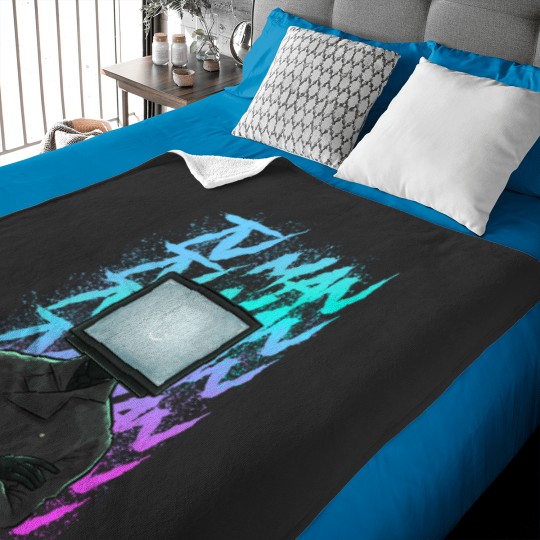Discover TV MAN SKIBIDI TOILET Baby Blankets
