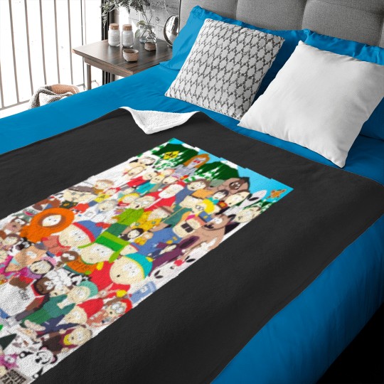Discover SouthPark All Characters Vintage Baby Blankets